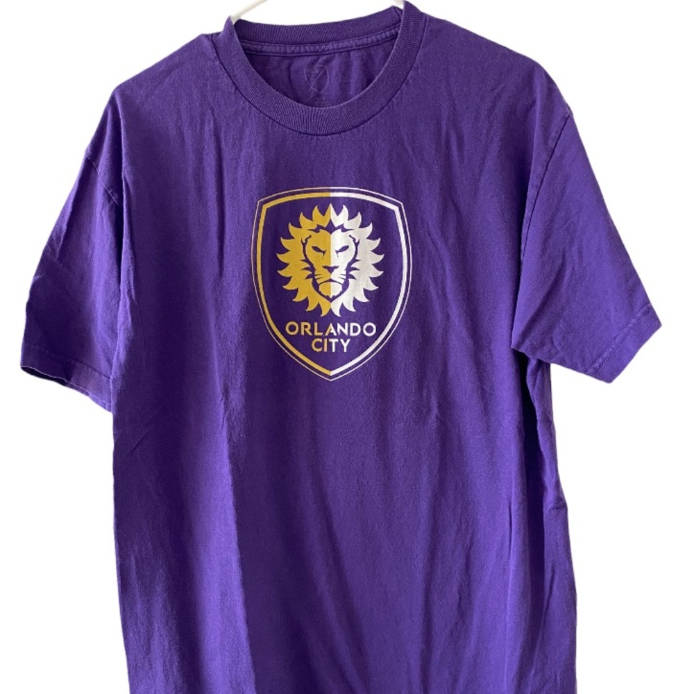 Orlando City Soccer Football Club Purple Shirt MLS Major League Soccer